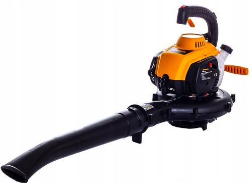 DMUCHAWA SPALINOWA OGRODOWA ODKURZACZ DO LIŚCI 45 L + OLEJ METALOWY NÓŻ na Arena.pl