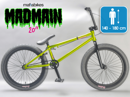 Rower BMX MAFIABIKES Madmain 20” Green na Arena.pl