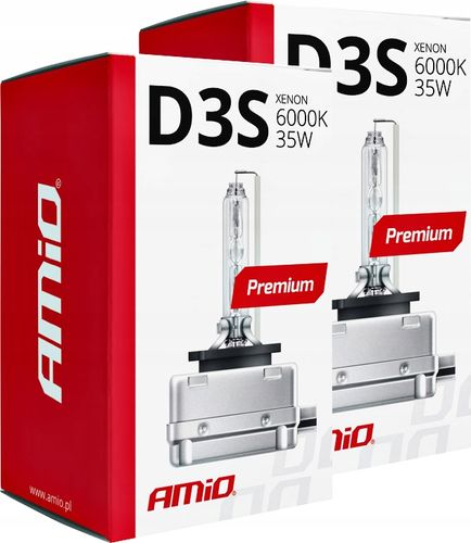 2x D3S ŻARNIKI XENON 6000K GWARANCJA HOMOLOGACJA na Arena.pl