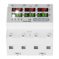 REGULOWANE NAPIĘCIE PRĄDU PROTECTOR 3-FAZOWY AC220/380V 63A TRÓJFAZOWY