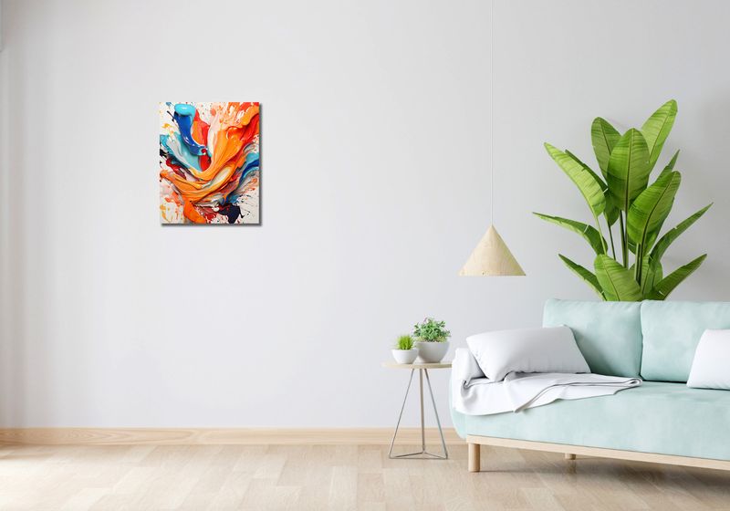 Obraz 40x50cm Taneczne Fale zdjęcie 2