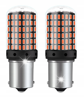 Żarówki P21W 1156 BA15S LED 144xLED Czerwona 2 szt.