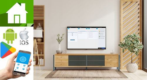 PRZEWODOWY ALARM LCD GSM WIFI TUYA SENIOR GUARD 1 1PIR na Arena.pl