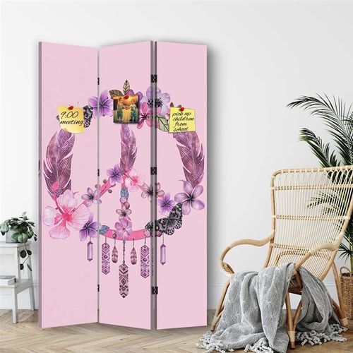 Parawan ozdobny korkowy, Boho łapacz snów 110x175 na Arena.pl