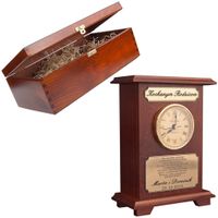 Statuetka Zegar podziękowania dla RODZICÓW prezent w Etui