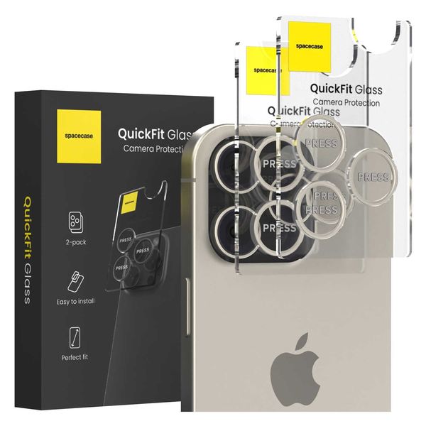 Spacecase Quickfit Camera Iphone 15 Pro/15 Pro Max Titanium zdjęcie 1
