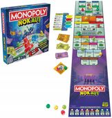 MONOPOLY NOKAUT F8995 Rodzinna gra planszowa PL Hasbro