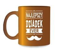 kubek złoty NAJLEPSZY DZIADEK EVER KZ02