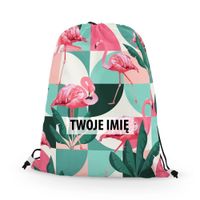 WORKO-PLECAK DZIECIĘCY z Twoim imieniem Flamingi 123
