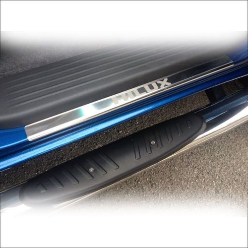 Listwa progowa TOYOTA HILUX MK7 Stal nierdzewna 304 połysk 4szt na Arena.pl