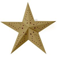 ŚWIĄTECZNA DEKORACJA GWIAZDA 70 cm ZŁOTA