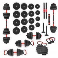 SGN130 PRO set 6w1 zestaw ciężarów 30 kg HMS