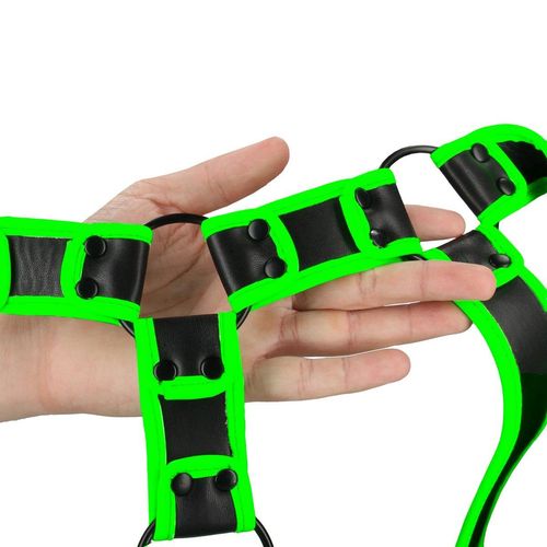 Body Harness - Glow In The Dark - Neon Green/Black - L/Xl na Arena.pl