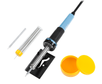 Zestaw lutowniczy lutownica Kemot 30W grot cyna pasta