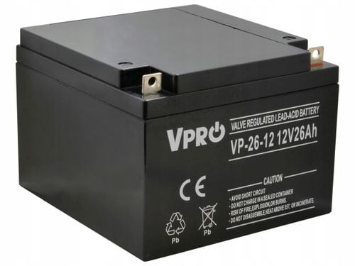Akumulator Volt Polska AGM VPRO 12V 26Ah na Arena.pl