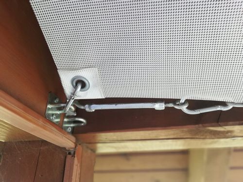 ŻAGIEL PRZECIWSŁONECZNY OGRODOWY ROZSUWANY 1,5X5M na Arena.pl