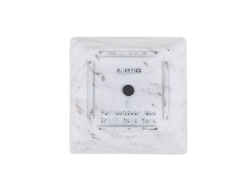 Doniczka 35 x 35 x 42 cm efekt marmuru MIRO na Arena.pl