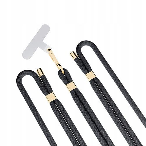 3MK EasyClip Elite Black (gold) Smycz do telefonu na Arena.pl