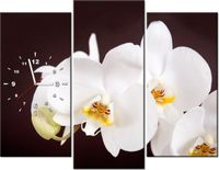 90CM 70 ZEGAR 3 ELEM PIĘKNY STORCZYK SCIENNY DRUK