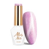 Lakier hybrydowy LED/UV Gel Polish Pinks Cat Eye  Nr 182 MollyNails 8g