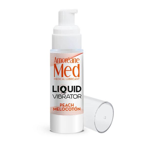 Żel/Sprej-Liquid Vibrator Peach 30Ml. zdjęcie 2