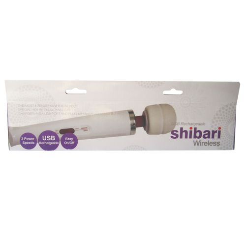 Masażer - Shibari Wireless 2 Speed Wand Massager White na Arena.pl