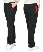 Spodnie damskie Ocieplane Bawełniane Dresowe Gładkie 1180#