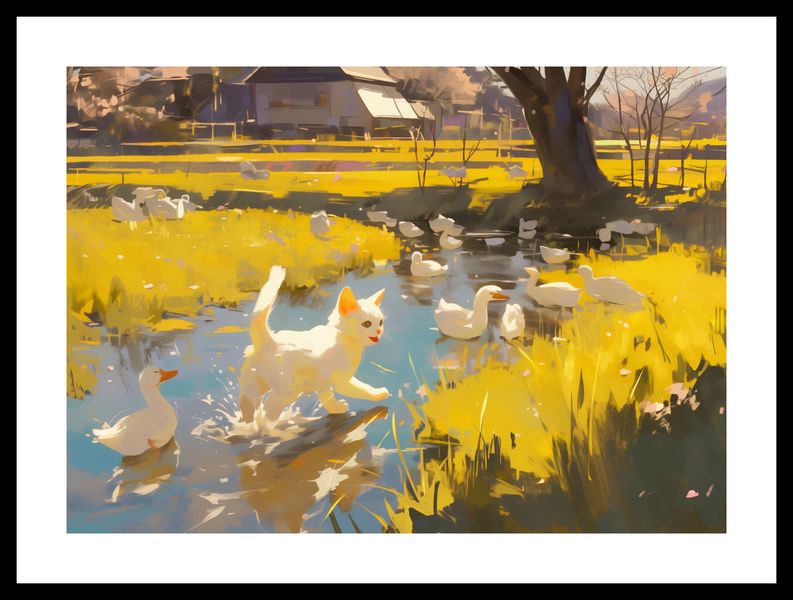 Plakat 42x29,7cm Słońce na Wsi zdjęcie 3