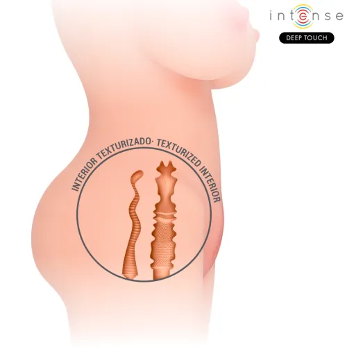 intense deep touch jesse torso - model dwukanałowy, silikon na Arena.pl