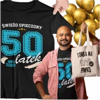 PREZENT NA 50 40 30 20 60 70 80 18 URODZINY KOSZULKA + TORBA GRATIS