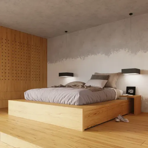 Plafon HORUS 35 czarny na Arena.pl