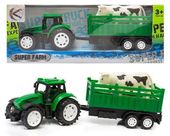 Traktor z przyczepą