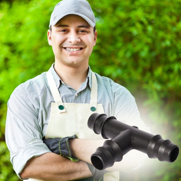 ZESTAW 10X TRÓJNIK ŁĄCZNIK DO LINII KROPLUJĄCEJ WĘŻY RUR WCISKANY WTYK ∅16 zdjęcie 6