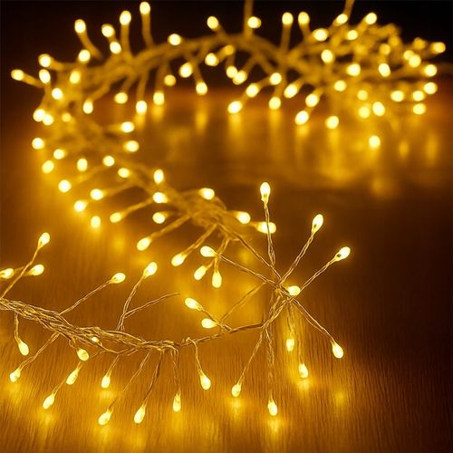 Girlanda LED 30m 1000 diod ciepła biały lampki choinkowe IP44 8 funkcji na Arena.pl