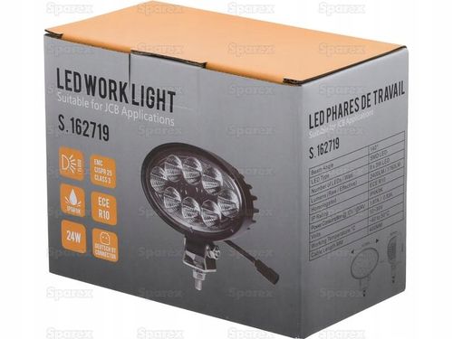 Lampa Robocza LED 2400 Lumeny 10-30V JCB 2CX, 3C, 3CX, 4C, 4CX na Arena.pl