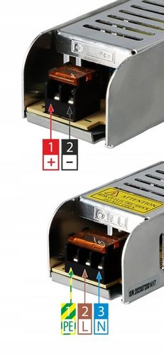 Zasilacz LED 12V 5A 60W Do Taśma Slim Montażowy Modułowy Przemysłowy IP20 na Arena.pl