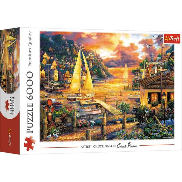 Puzzle Trefl Łapiąc sny 6000 elementów zdjęcie 4