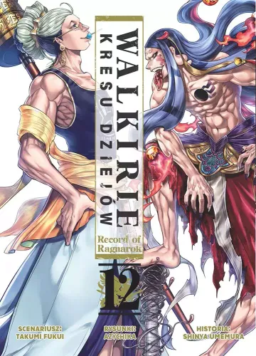 Seinen magna pełna akcji Record of Ragnarok - Walkirie kresu dziejów Tom 12 na Arena.pl