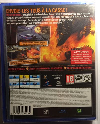 CARMAGEDDON MAX DAMAGE PS4 na Arena.pl