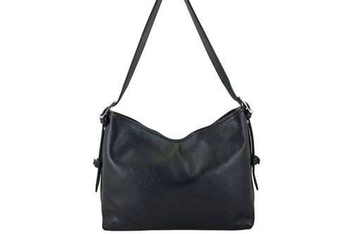 Codzienna torebka damska na ramię - Czarna na Arena.pl