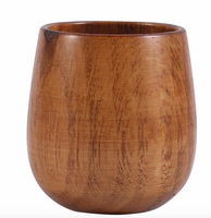 KUBEK - DREWNO - 200 ml - 1 szt - Home Decor