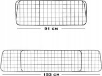PRZEGRODA BAGAŻNIKA KRATKA DLA PSA UNIWERSALNA