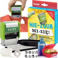 PIECZĄTKA ZESTAW TRODAT DO ZNAKOWANIA UBRAŃ ODZIEŻY PERSONALIZOWANA