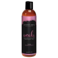 intimate earth awake olejek do masażu 240ml grejpfrut i pieprz