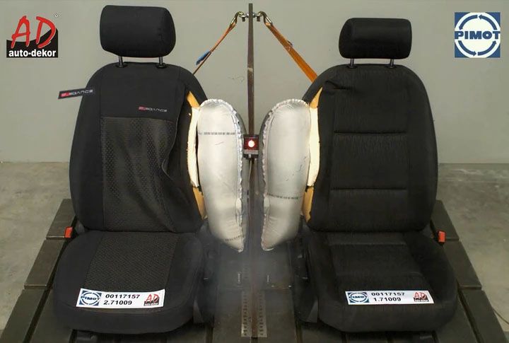 Uniwersalne pokrowce przód ELEGANCE 1+1 P2 Mercedes E W212 W213 2009- zdjęcie 5