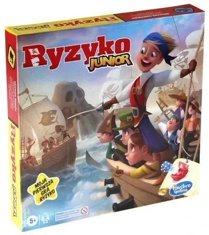 Gra planszowa Hasbro Moja Pierwsza Ryzyko Junior zdjęcie 1