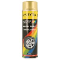 lakier aerozol spray do felg złoty motip wheelspray 04008 500 ml