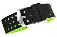 Pasek silikonowy ZIELONY U12-22-5