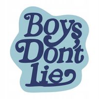 Dekoracyjny miękki dywan Bo's dont lie 120 x 120