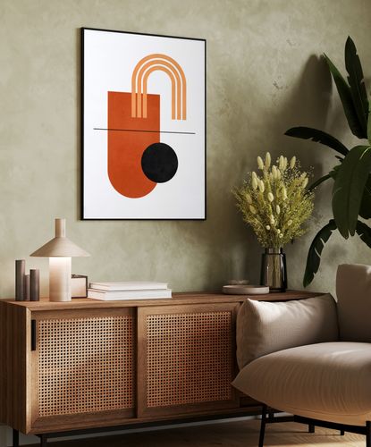 Plakat cyfrowy do wydruku w boho stylu na Arena.pl